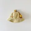 Gorro de Bebé Qiunan Otoño e Invierno Nuevo Lindo Dibujo Animado Sombrero de Pescador para Niños y Niñas, Cálido y a Prueba de Viento