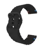 Adequado para Samsung/Huawei Watch Series Costura Ondulada Cor Fivela Pulseira de Relógio Universal de Silicone 20Mm22Mm