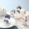 Gato de la Suerte Cerámico Popular Pintado a Mano Estilo Japonés Tamaño Pequeño Regalo de Apertura Adorno Creativo Regalo de Negocios