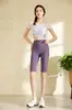 Conjunto de Malla Estilo Chino con Estampado para Yoga, Shorts Deportivos para Correr, Fitness y Ciclismo, Top Deportivo Push-Up con Hermosa Correa en la Espalda