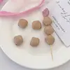 Contas Irregulares em Forma de Pedra com Furo Reto tipo Acrílico Inspiradas no Design de Chen Ming - Materiais para Acessórios de Cabelo e Elásticos DIY - Atacado