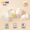 Guantes para Bebé Jingqi Recién Nacido Anti-Arañazos Artefacto Facial Bebé Recién Nacido Otoño e Invierno Forrados de Felpa Engrosados Guantes Masticables