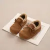 Zapatos de Algodón Estilo Británico Retro para Niñas 2026 Otoño/Invierno Nuevas Llegadas Zapatos Cómodos de Suela Suave para Niños Zapatos Forrados de Felpa para Niños Medianos y Grandes