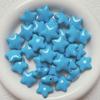 Alta carga tinta Macaron cor estrela de cinco pontas furo reto contas DIY celular corrente chaveiro material jóias acessórios