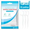 Fábrica em estoque embalagem neutra fio dental saco grande 600 palitos de fio dental descartáveis comércio exterior caixa fio dental caixa de armazenamento