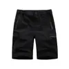 Calças Cropped Impermeáveis para Caminhada e Corrida Masculinas, Calças Cargo Largas de Tecido Tamanho Grande, Shorts Esportivos de Secagem Rápida para o Verão, Feito Sob Medida