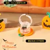 Anillo Luminoso de Halloween Lámpara de Calabaza Broche Decoración Regalo para Niños Juguete Decoración de Escena Accesorio de Disfraz Regalo
