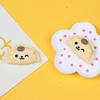 Simulación caricatura dumplings accesorios para dumplings DIY pasador crema pegamento goo tarjeta accesorios para carcasa de teléfono móvil al por mayor