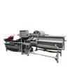 Máquina Limpiadora de Frijoles con Spray de Burbujas, Equipo para Lavar Verduras, Máquina Limpiadora de Frutas y Verduras Totalmente Automática Multifuncional