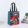 Bolsa de Embalaje para Comida Rápida para Llevar de Tela No Tejida con Cangrejos Bolsa de Embalaje Estéreo para Barbacoa Bolso de Mano de Tela No Tejida Laminada Venta al por Mayor