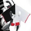 Danganronpa Oso Negro y Blanco Roto Disfraz de Cosplay Oso Negro y Blanco Kimono de Oso Negro y Blanco Disfraz de Cosplay Disfraz de Anime Cosplay