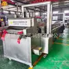 Línea de Producción Automática Completa para Freír Camarones, Equipo para Línea de Producción de Freído Continuo, Freidora de Alta Temperatura para Muslos de Pollo