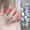 Acessórios de Diamante Flor de Gelo Triturado Cor de Ovo de Pombo, Cor Sólida Estilo Ins Textura de Alta Qualidade DIY Nail Art Acessórios de Diamante de Vidro Cristal