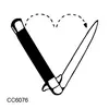 Pegatinas de Tatuaje Minimalistas Personalizadas en Blanco y Negro, Pegatinas de Tatuaje Temporales, Pegatinas de Tatuaje Impermeables de Estilo Fresco en Stock para Halloween