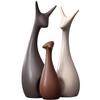 Accesorios para el hogar Artesanías creativas de ciervos Regalos de cerámica Adornos de cerámica nórdica al por mayor Mueble de TV para sala de estar Mueble para vinos
