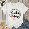Camiseta Redonda de Verano para Mujer Moda Manga Corta Estampado de Leopardo Moda Ropa Holgada Camiseta de Fiesta para Dama