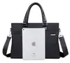 Nova Pasta Executiva Masculina Bolsa Portátil para Documentos de Reunião Bolsa Transversal Casual Bolsa para Tablet com Logotipo Impresso