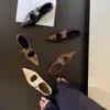 Zapatos Mary Jane de punta tallada estilo francés para mujer, con interior de piel de oveja para aumentar altura, con una sola tira y apertura poco profunda, zapatos pequeños de cuero de suela plana