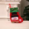 Meias de Natal Transfronteiriças Saco de Presente de Natal Meias Pequenas de Natal Pingente Saco Decoração Pendurada para Árvore de Natal