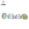 Fabricante en stock Tapa de diamante set de cosméticos de alta gama botella 120ml botella de loción esencia botella 50g set de crema