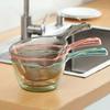 Cuchara de agua de cocina para el hogar, cuchara de agua de plástico espesado, cuchara de baño, cuchara flotante de agua, cuchara de champú creativa de mango largo