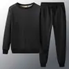 Conjunto de Veludo Três Peças Suéter de Imitação de Caxemira Cardigã Calça Outono e Inverno Quente Espessado Solto com Capuz Conjunto Esportivo