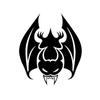 Comércio exterior mais vendido adesivos de animais esculpidos para Halloween adesivos de morcego para carro adesivos decorativos para lataria do carro que cobrem arranhões Wansheng
