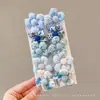 Cuerda para el pelo de estrella pequeña de alta elasticidad Banda de goma para atar trenzas pequeñas de pío Accesorios para la cabeza Banda elástica para la cabeza de niños Nueva 2025