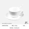 Tazas de Café al por Mayor en Stock, Cerámica Clásica, Impresión de Logotipo para Restaurante Hotel Estrella, Reunión Anual, Blanco Puro