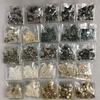 Venta de fábrica de fragmentos de concha para decoración de uñas, color 25 colores, 1 kg, 1 paquete, color japonés para decoración de uñas, fragmentos delgados de concha de abulón