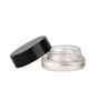 Nova garrafa de creme para os olhos de 5g para atacado, garrafa de vidro transparente, garrafa pequena para amostra de batom, garrafa de creme para sobrancelhas em estoque