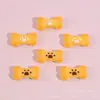 Huellas de Patas Huesos Resina Accesorios DIY Pegamento de Crema Funda de Teléfono Pasador de Pelo Accesorios para el Cabello Llavero Crocs Mayoreo