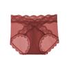 2438 Ropa Interior de Encaje para Mujer Primavera y Verano Sexy Transpirable Estilo Pura Deseo Control Ligero del Vientre Elevación de Glúteos Chica Dulce Triángulo Transfronterizo