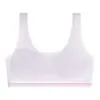 Etapa 2-3 Clase A Ropa Interior para Niñas Período de Desarrollo de la Pubertad Sujetador para Niñas Grandes Chaleco Deportivo sin Costuras a Prueba de Impactos