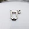 En Stock Entrega Rápida Hebilla de Herradura Hebilla en Forma de D Aleación de Zinc Hecho a Mano Color Bronce Antiguo Vintage Accesorios de Ferretería para Bolsos Pulseras Ropa