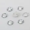 Taladro de Mano para Costura a Mano de Acrílico con Fondo Plano de Agujero Doble de 6-20 mm Taladro para Ropa Paquete de Material de Pedrería Redonda DIY Accesorios para Ropa