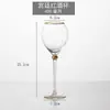 Copa de Vino Tinto y Champagne Estilo Europeo con Borde Dorado, Copa Alta, Copa de Vino Blanco de Alto Valor, Copa Grande Borgoña, Copa de Vino para Restaurante