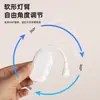 Lámpara de Escritorio Pequeña Recargable Popular Clip-On Transfronteriza, Lámpara de Protección Ocular para Estudiar, Luz Nocturna LED, Lámpara con Pinza para Libro de Mesita de Noche