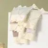 Roupa íntima feminina personalizada com 80% Modal Lenzing, fina, respirável, sem costura, para o verão, com fundo em Ácido Polilático antibacteriano, cintura média