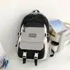 Mochila Nueva de Verano Estilo 26 para Estudiantes, Versátil para Uso Diario, Linda y Ligera, con Accesorios, Mochila Fresca, Dulce y de Moda