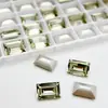 Atacado arte de unha diamante pontiagudo cristal de vidro 5T retangular ângulo reto grande cristal açúcar 8*12 explosões da rede unhas diamantes ornamentos