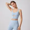 Fanxin Recorte Look Adelgazante Exterior Sujetador Deportivo para Mujer a Prueba de Impactos Sujetador para Correr Sujetador Push-Up Chaleco de Entrenamiento de Yoga