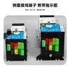 Suministro de Interruptores de Transferencia Automática de Doble Potencia Resistentes a Altas Temperaturas, Carcasa Blanca Serie Ymq5, Tipo Mini Bombero, Material Grado PC