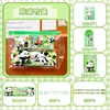 Lindo conjunto de material escolar de aprendizado para crianças, caixa de material escolar de alto valor com seis peças, presente para recompensas de volta às aulas, lembrancinhas, prêmios