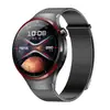 Aplicável para Pulseira Huawei Watch 4 Pro Metal Interface Especial de Pressão Trama Milanesa Fivela Magnética Pulseira de Relógio Escama de Dragão