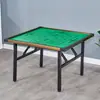Mesa de Ajedrez Cuadrada Mesa de Mahjong para Estudiantes Plegable Simple para el Hogar Frotada a Mano Mesa de Comedor para Dormitorio Doble Propósito Apartamento Pequeño para Dos Personas