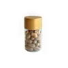Bote de Plástico de 750ml Frasco Transparente de Plástico para Alimentos Empaque de Cacahuates Nueces Dulces Comida Frita Liofilizada Botella