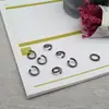 En stock anillas abiertas para saltar materiales para joyería DIY conectores de cadena para pulseras anillos simples de cobre hierro anillos redondos