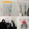Clipes de Prateleira Adesivos, Ganchos Transparentes Escovados para Banheiro sem Furos, Ganchos de Encaixe sem Marcas, Ganchos de Garra, Acessórios para Ganchos, Fornecimento Direto da Fábrica