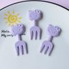 Lindo lazo de gato, horquilla, accesorios de joyería, accesorios para el cabello, crema de pegamento, material de bricolaje, venta al por mayor pj1100